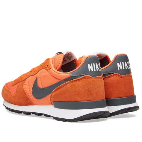 Nike Internationalist Electro Orange & Dark Grey 